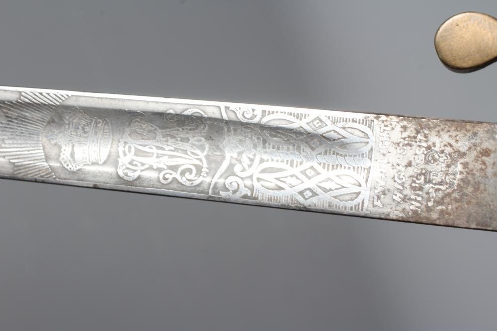 AN 1857 PATTERN ROYAL ENGINEERS OFFICER'S SWORD by F. W. Flight of Winchester Image