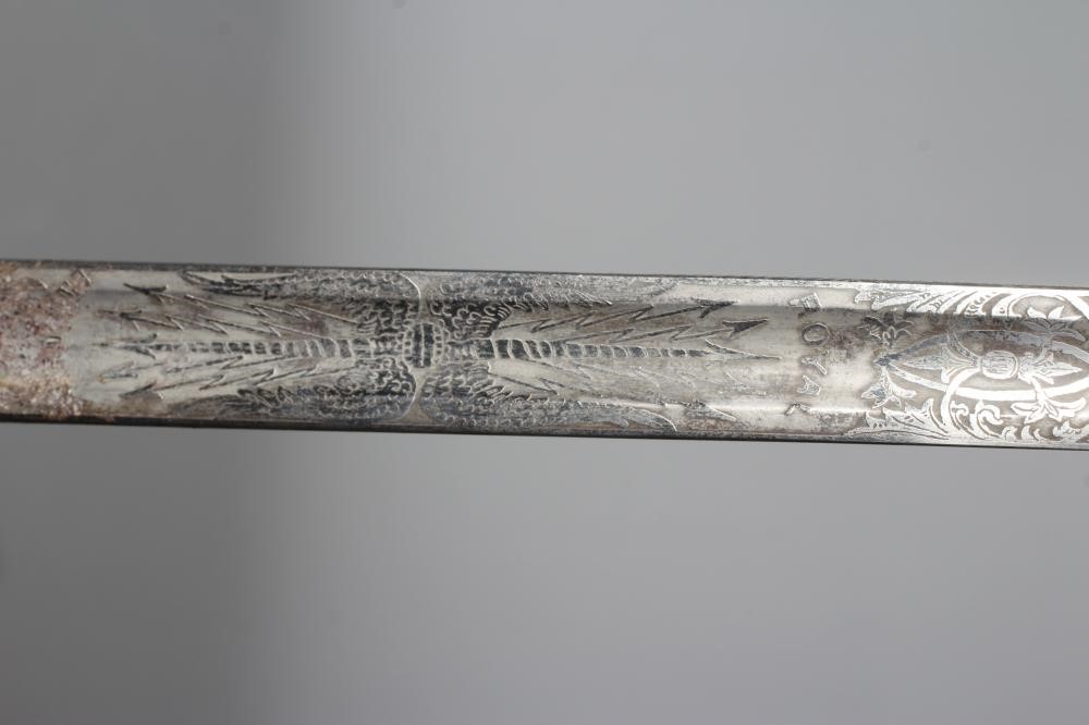 AN 1857 PATTERN ROYAL ENGINEERS OFFICER'S SWORD by F. W. Flight of Winchester Image