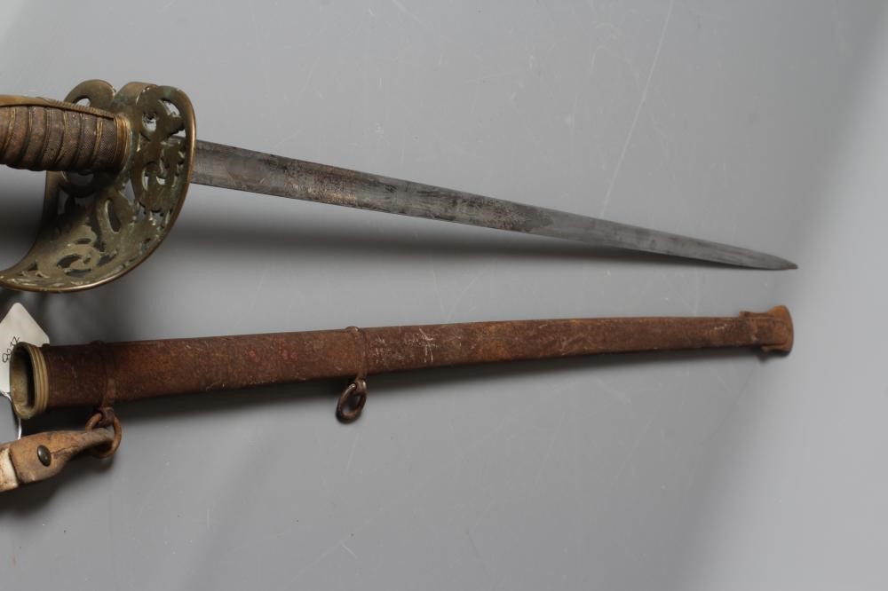 AN 1857 PATTERN ROYAL ENGINEERS OFFICER'S SWORD by F. W. Flight of Winchester Image
