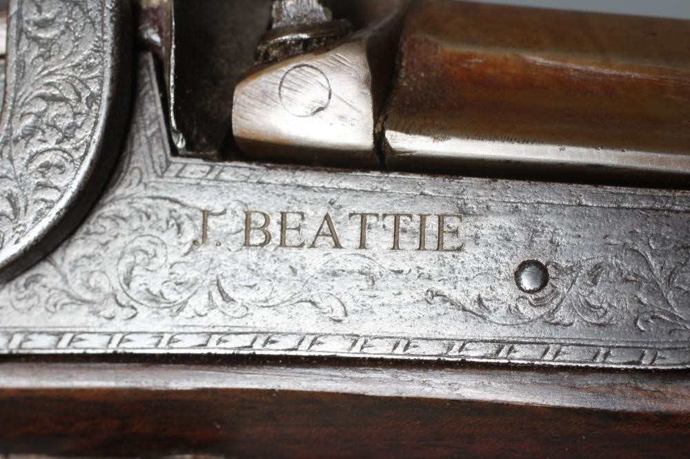A CASE PERCUSSION RIFLE BY JAMES BEATTIE Image