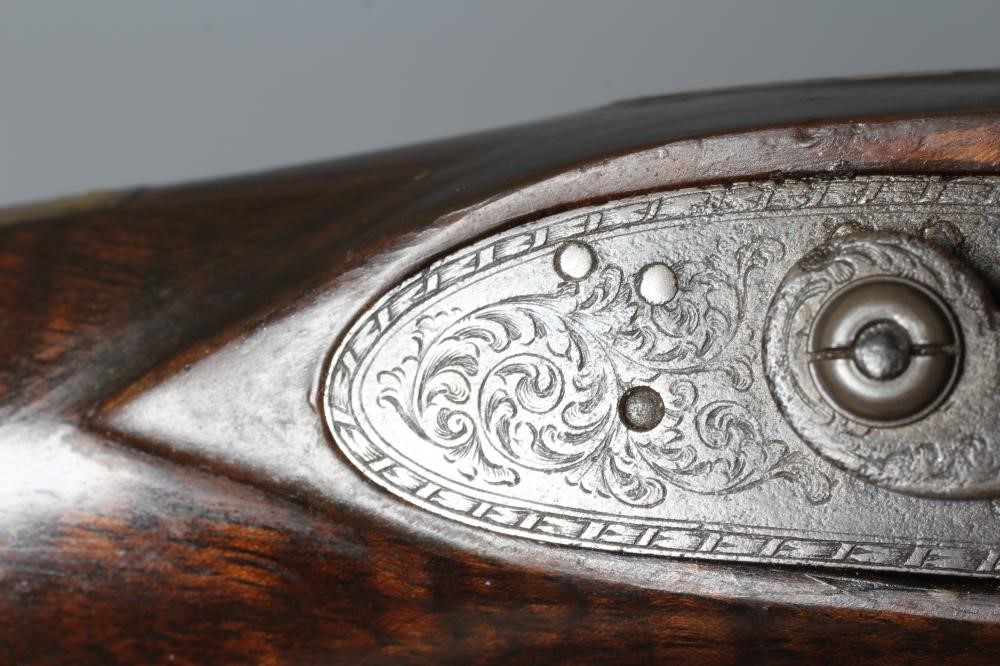 A CASE PERCUSSION RIFLE BY JAMES BEATTIE Image