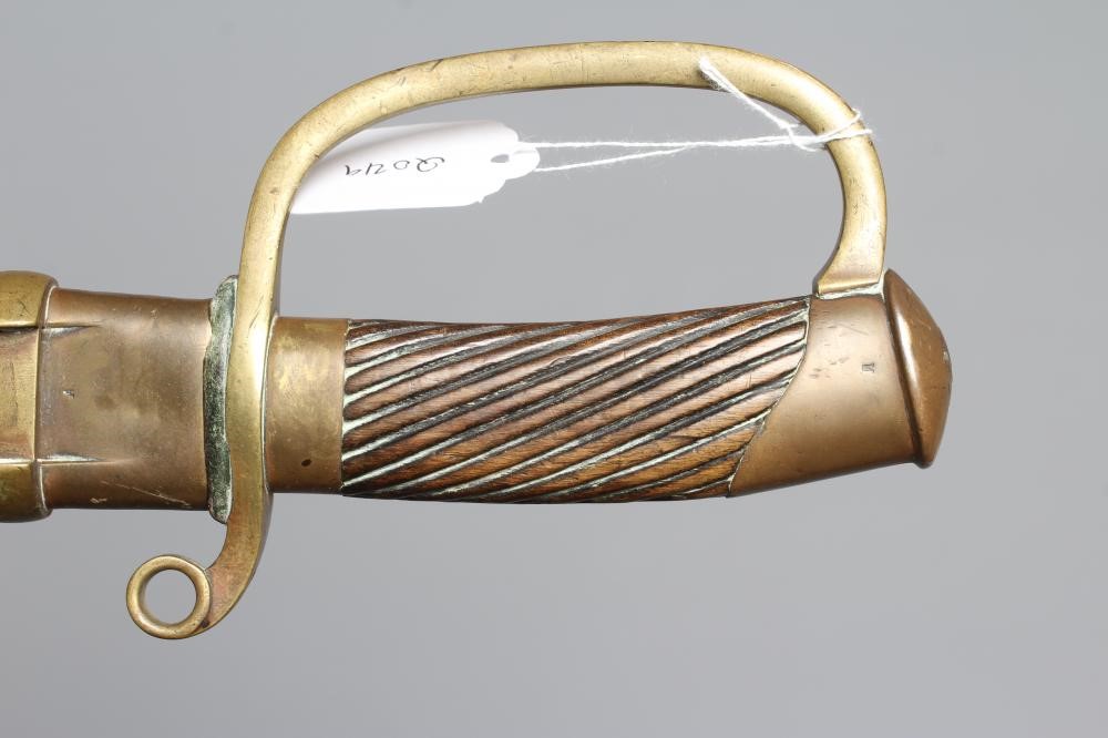 A RUSSIAN MODEL 1881 CAVALRY SABRE OR SHASHKA with 30" curved blade Image