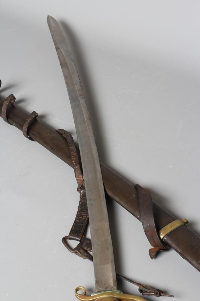 A RUSSIAN MODEL 1881 CAVALRY SABRE OR SHASHKA with 30" curved blade Image