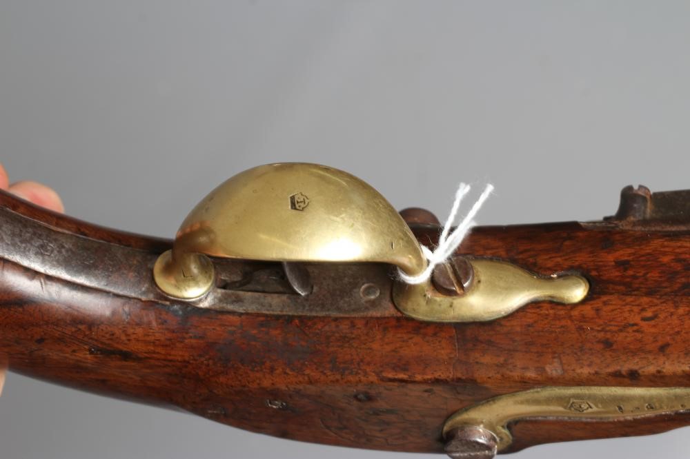 A FRENCH MILITARY FLINTLOCK HOLSTER PISTOL Image