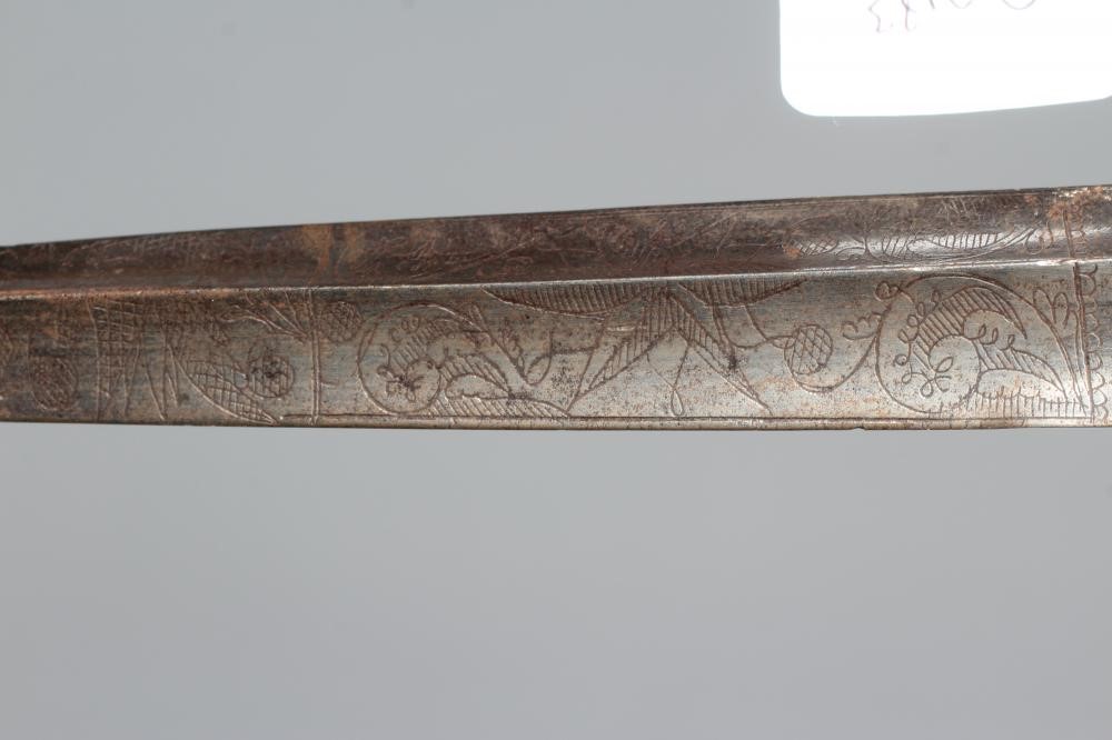 A BRASS HILTED SMALL SWORD Image