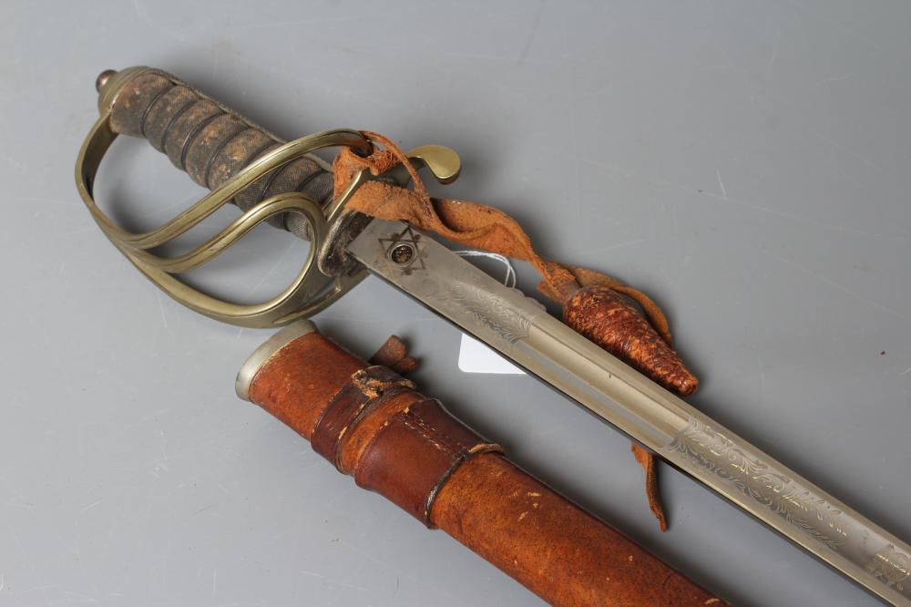 AN 1821 PATTERN ARTILLERY OFFICER'S SWORD by Hawksworth of Sheffield Image