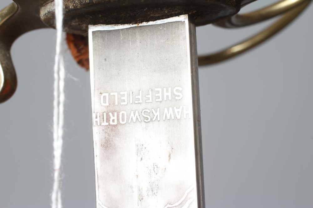 AN 1821 PATTERN ARTILLERY OFFICER'S SWORD by Hawksworth of Sheffield Image