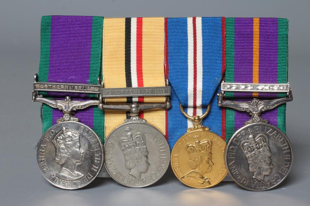 A FAMILY OF 21ST CENTURY MEDALS awarded to Lcpl. J. Campbell Image