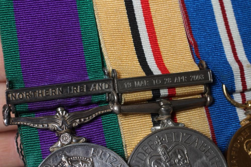 A FAMILY OF 21ST CENTURY MEDALS awarded to Lcpl. J. Campbell Image