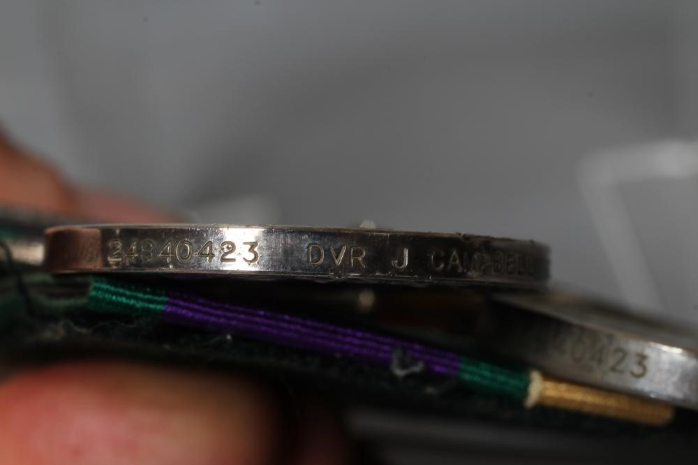 A FAMILY OF 21ST CENTURY MEDALS awarded to Lcpl. J. Campbell Image