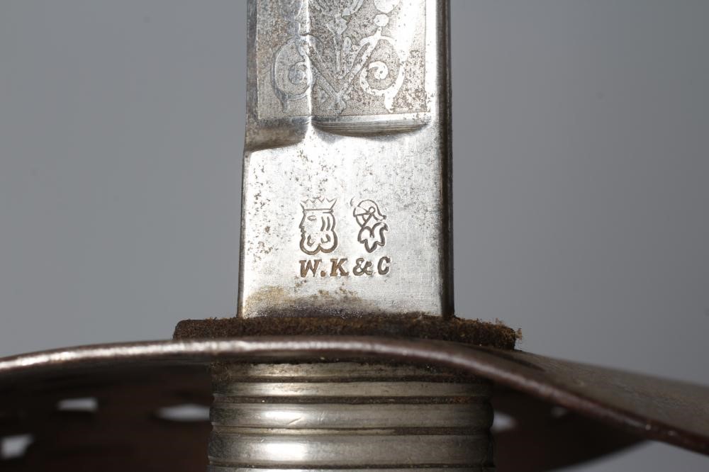 A BRITISH 1895 PATTERN OFFICER'S SWORD by Weyersberg Image