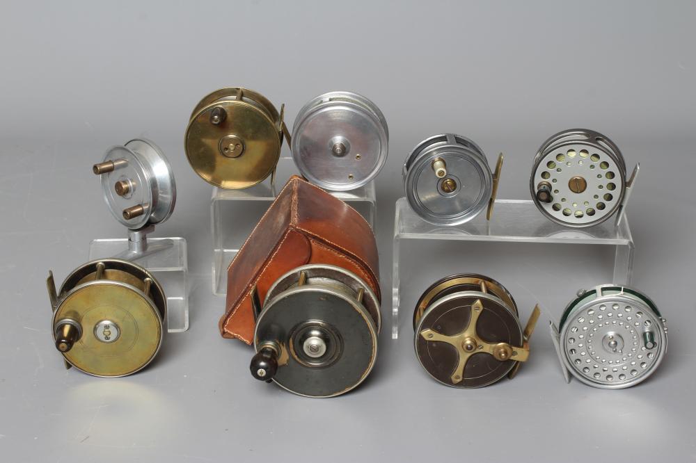 NINE FISHING REELS Image