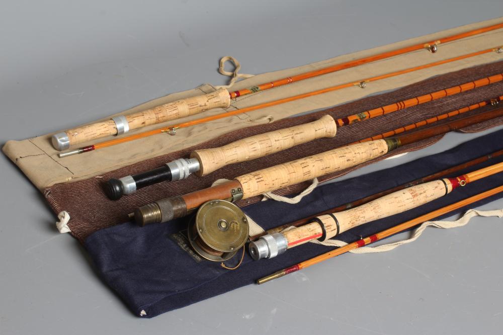 FOUR TROUT FISHING RODS Image
