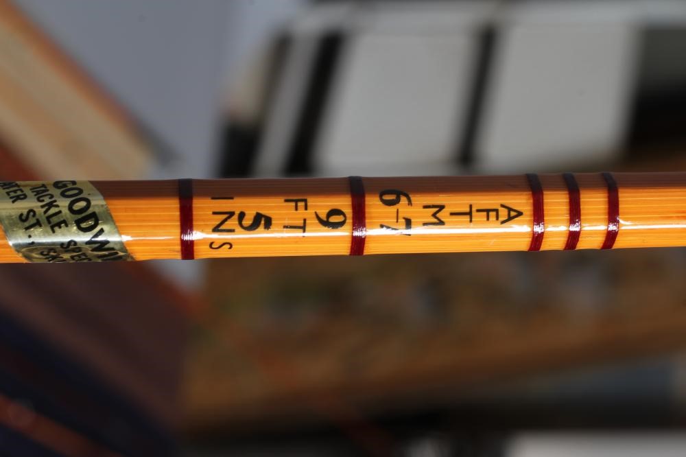 FOUR TROUT FISHING RODS Image