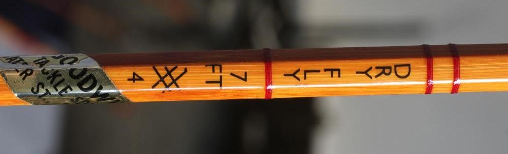 FOUR TROUT FISHING RODS Image