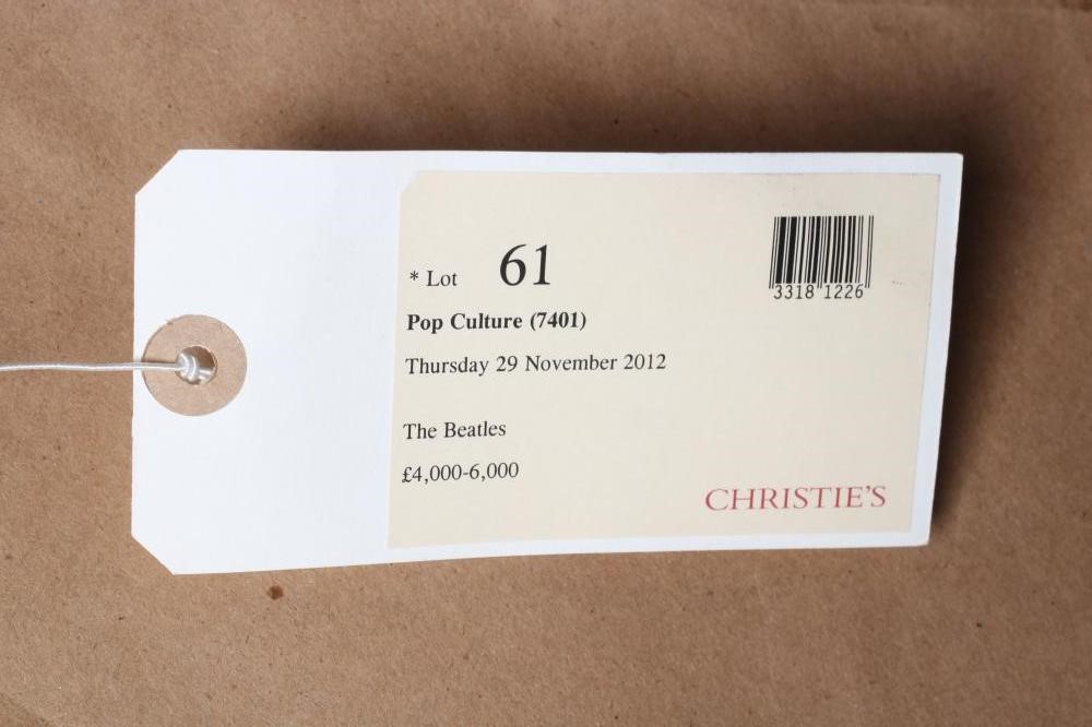 A PRESENTATION "GOLD" SALES AWARD for the Capitol Records album Revolver, R.I.A.A. certified, Image