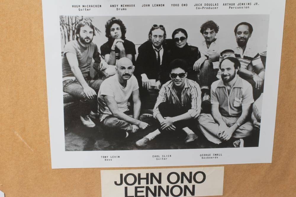 A PRESENTATION "GOLD" SALES AWARD for the Apple Records album Walls and Bridges, R.I.A.A. certified, Image