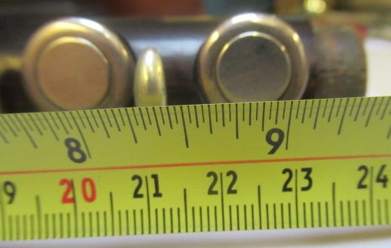 A CARTE & CO. LTD. ROSEWOOD FLUTE, early 20th century, stamped 23 Berners St., London, in original Image