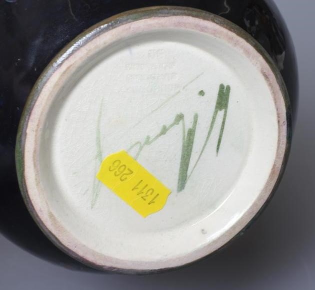 A MOORCROFT POTTERY POMEGRANATE PATTERN BOTTLE VASE, impressed Moorcroft, Burslem, England, 80, Image