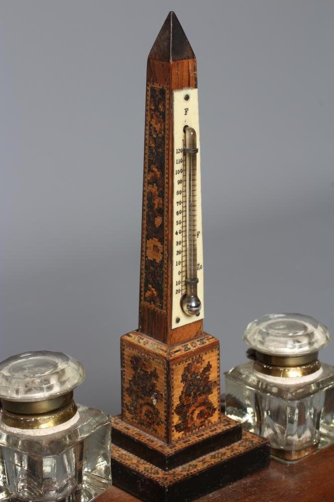 A TUNBRIDGEWARE INKSTAND Image