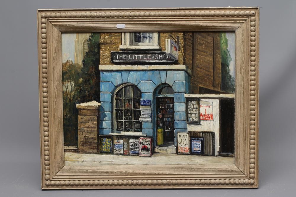 JOHN VICAT COLE (1903-1975) A Little Shop in Chelsea Image