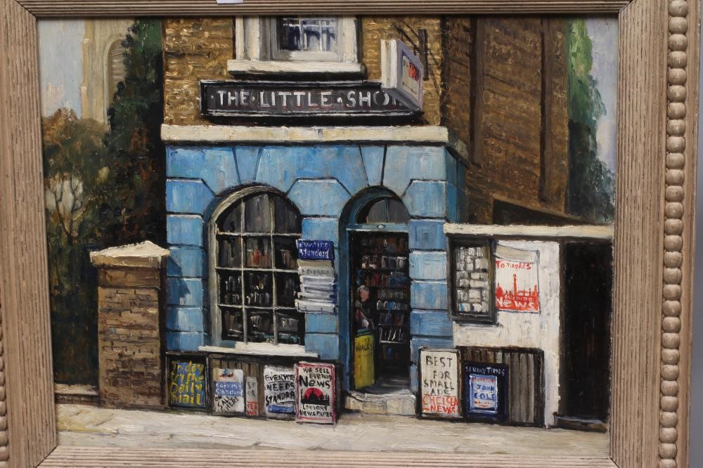JOHN VICAT COLE (1903-1975) A Little Shop in Chelsea Image