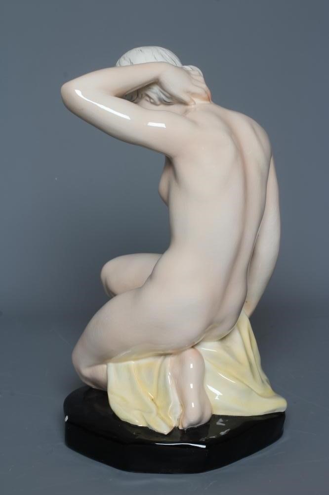 F. WINKLER FOR GOEBEL- an earthenware female nude Image
