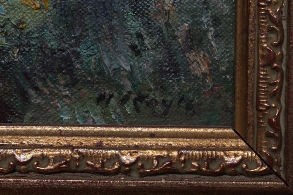 HERBERT ROYLE (1870-1958) Bolton Abbey, signed lower right, oil on canvas, 10 3/4" x 16", modern Image