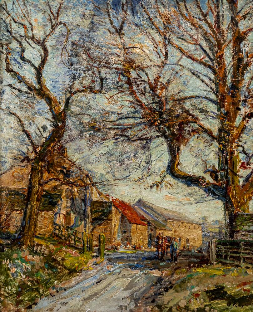 HERBERT ROYLE (1870-1958) The Farm at Nesfield Image