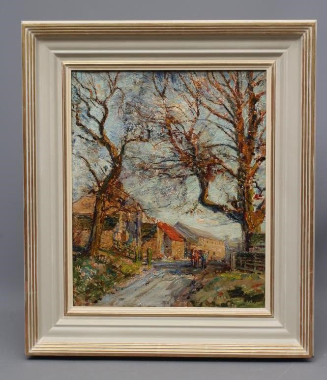 HERBERT ROYLE (1870-1958) The Farm at Nesfield Image