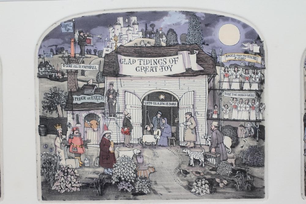 GRAHAM CLARKE (b.1941) "Ye Faithful" Image