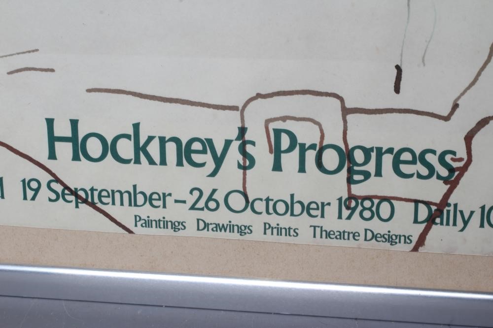 DAVID HOCKNEY (b.1937) Hockney's Progress, lithograph, Petersburg Press printed in England 1978, 27 Image