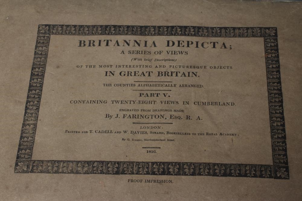 AFTER JOSEPH FARINGTON RA (1747-1821) Views in Cumberland Image