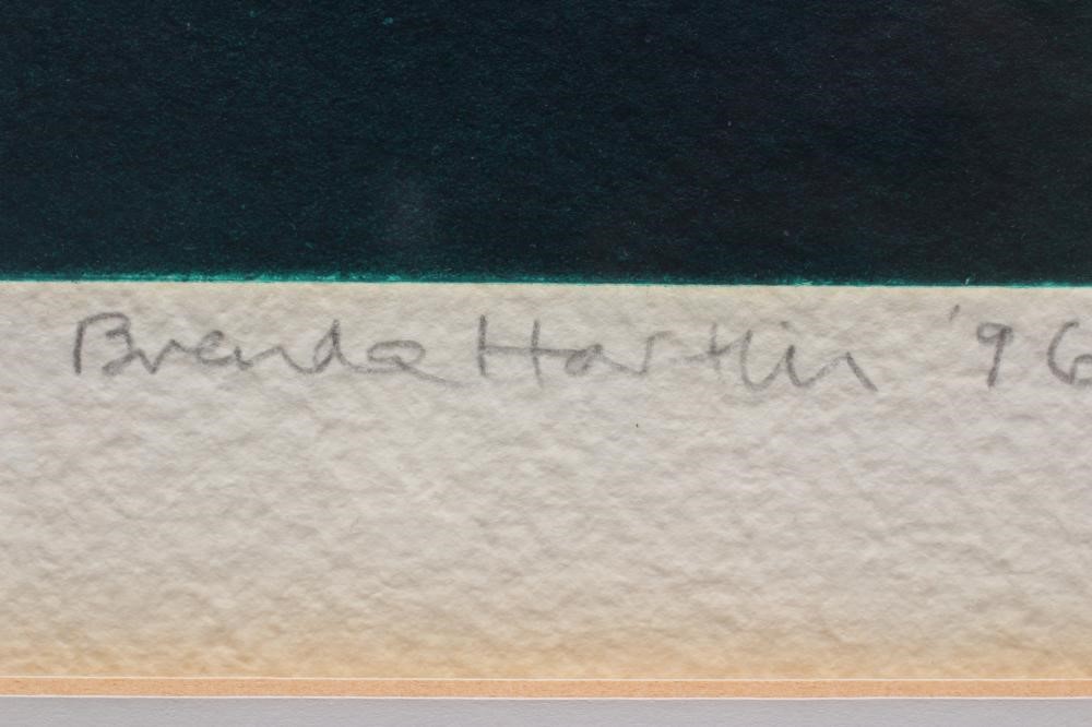 BRENDA HARTIN (British School 20th/21st Century) A set of three mixed media and print abstracts Image