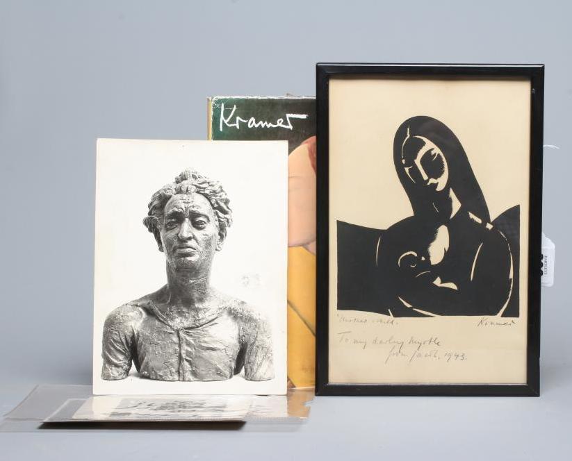 JACOB KRAMER (1892-1962) Mother and Child Image