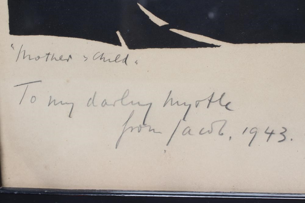 JACOB KRAMER (1892-1962) Mother and Child Image