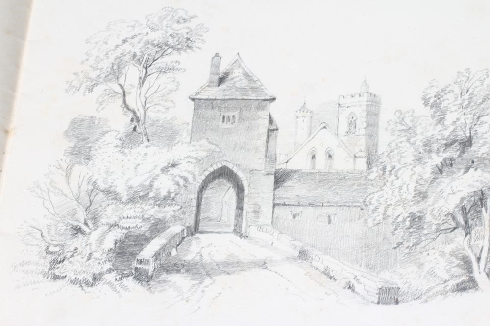 DAVID COX JUNIOR (1809-1885) A collection of approximately 35 pencil sketches in three Victorian Image