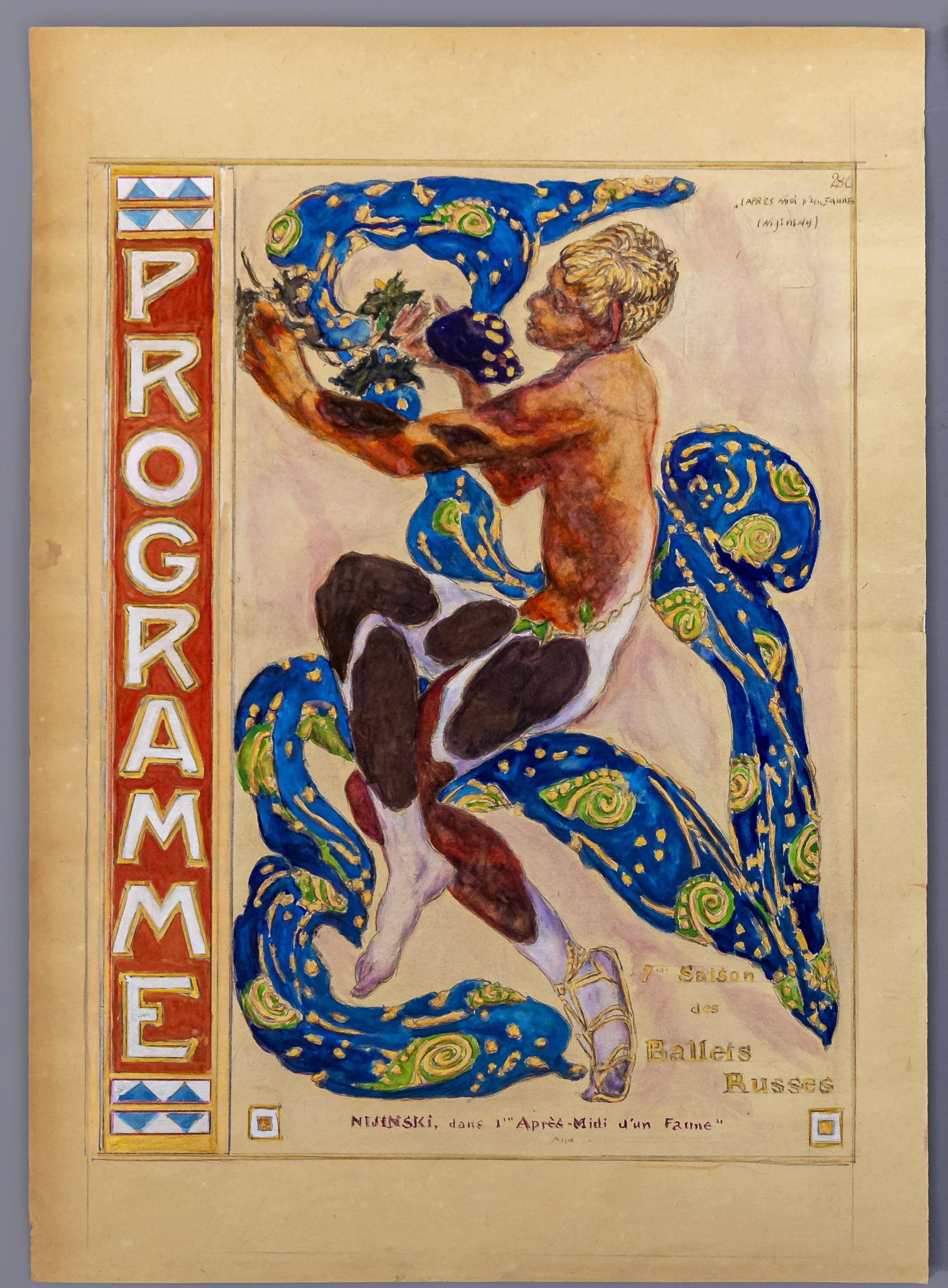 LEON BAKST (1866-1924) Nijinski Image