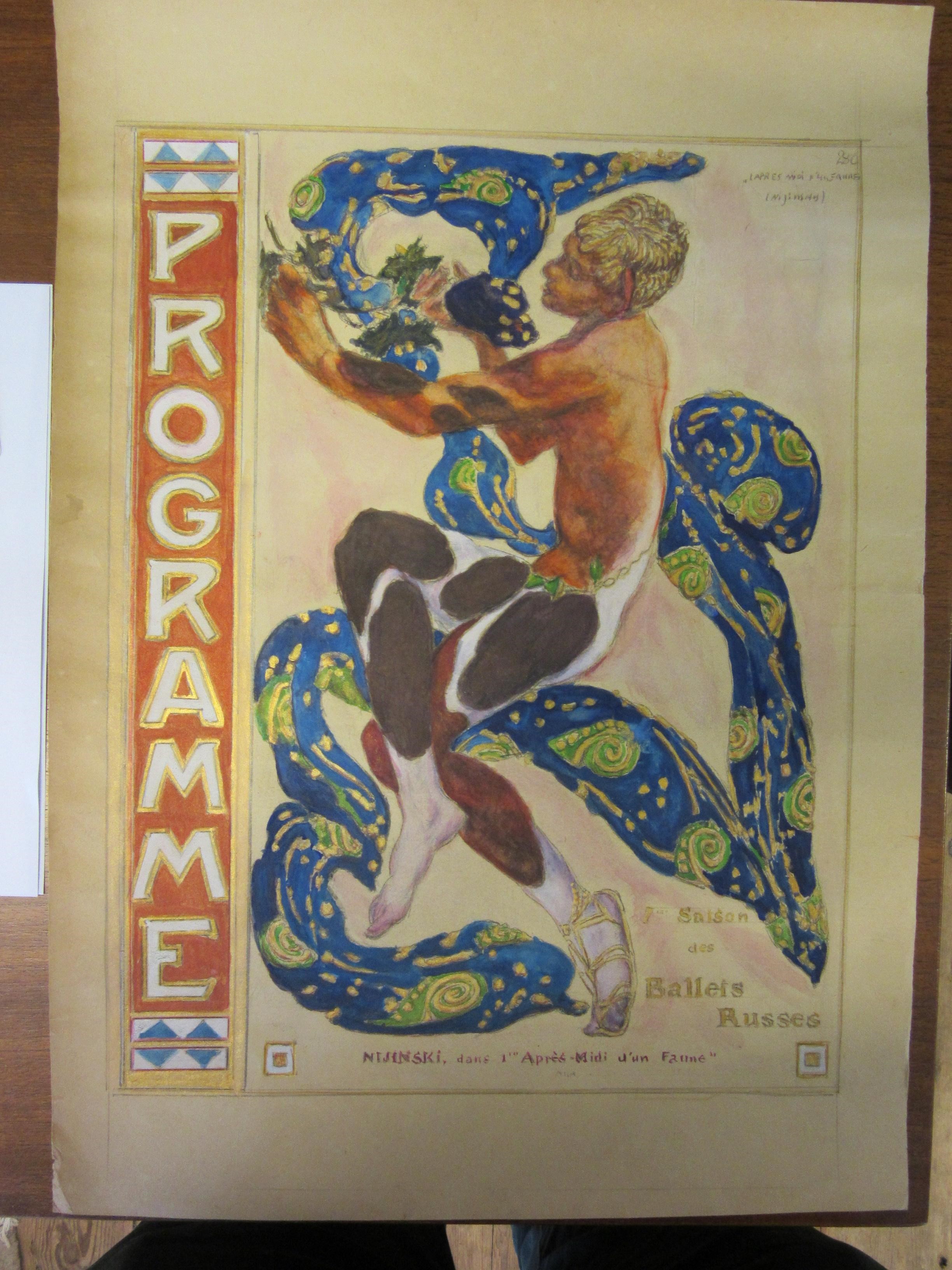 LEON BAKST (1866-1924) Nijinski Image