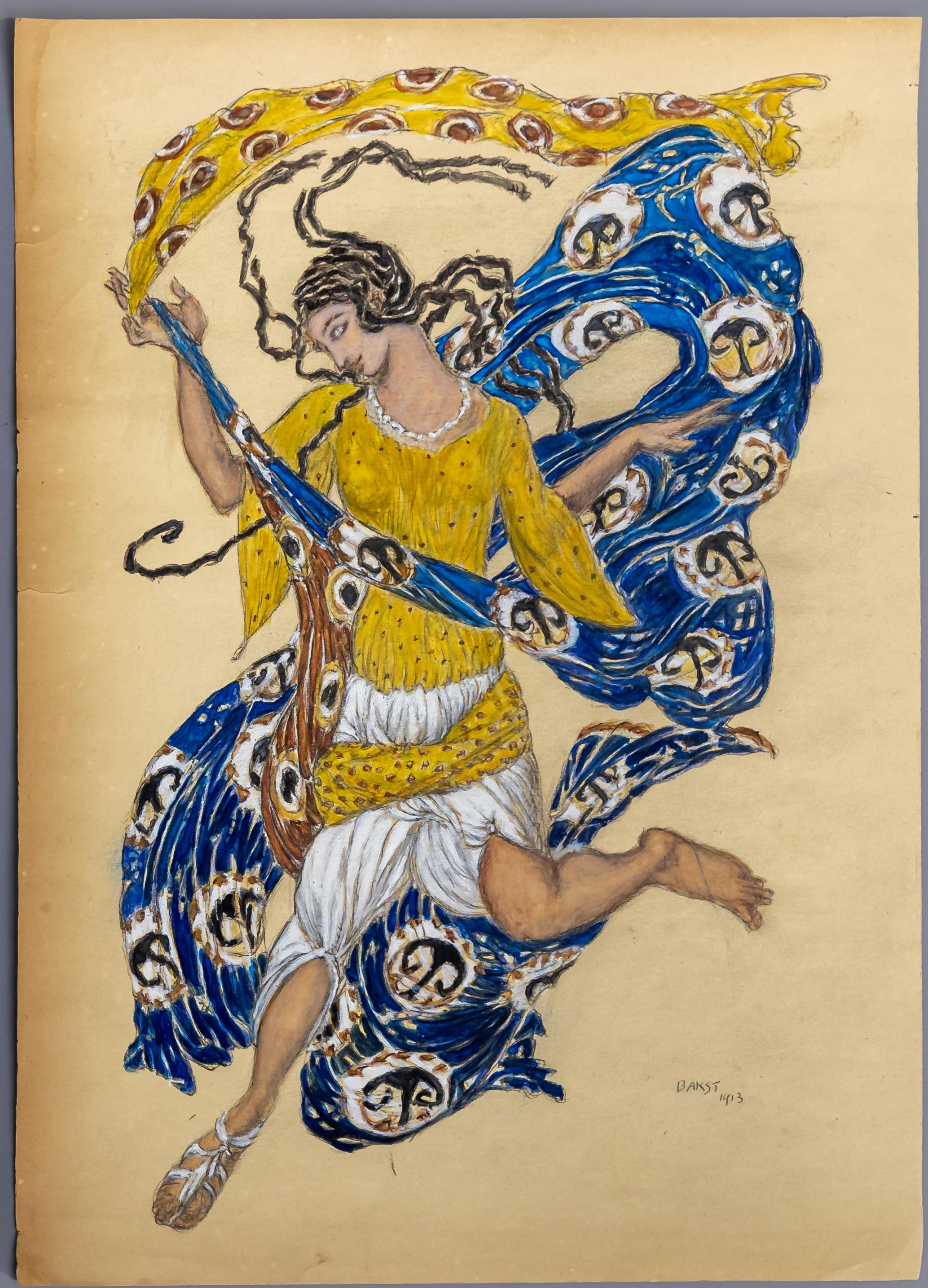 LEON BAKST (1866-1924) Costume Design Image