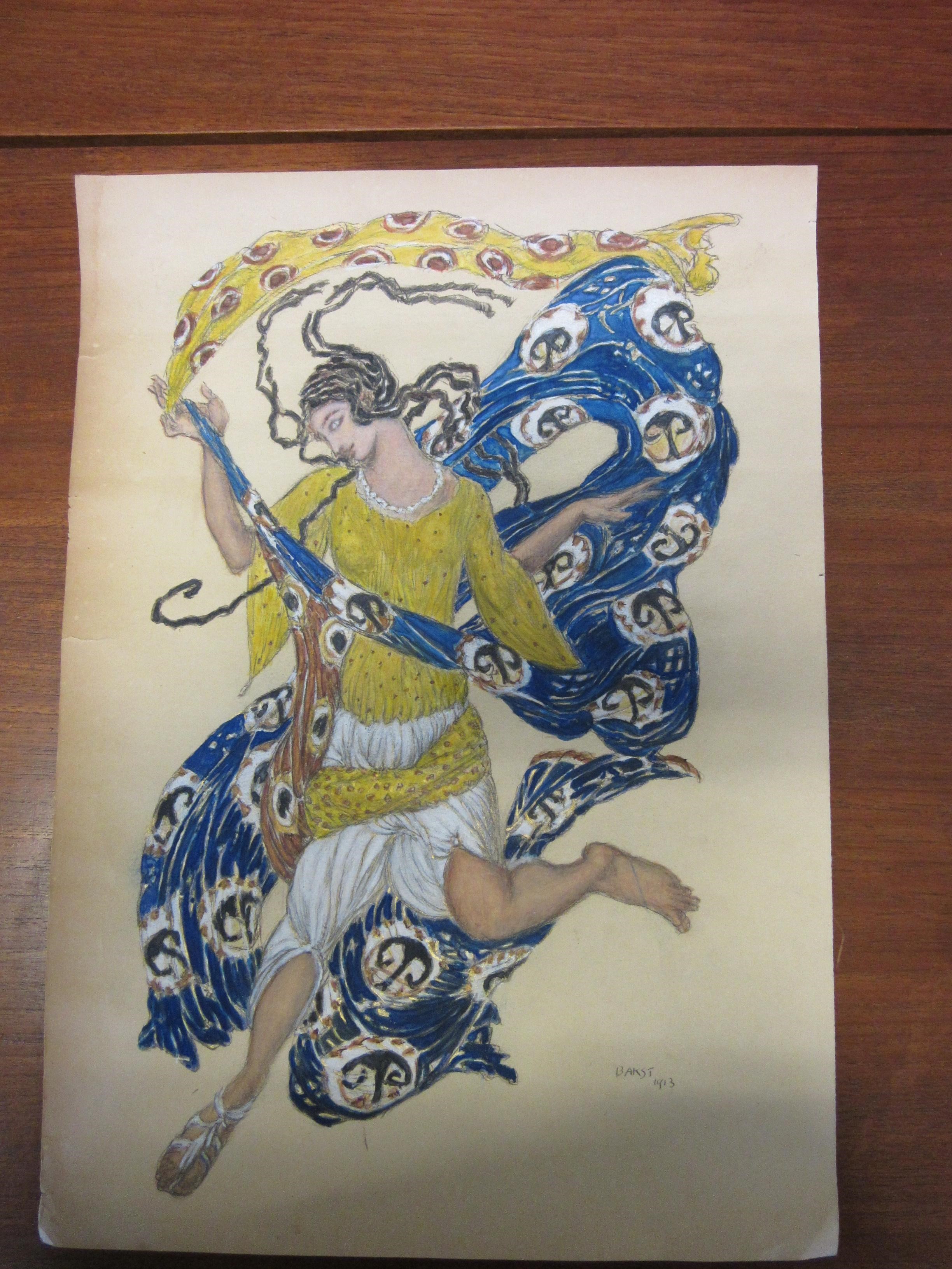 LEON BAKST (1866-1924) Costume Design Image