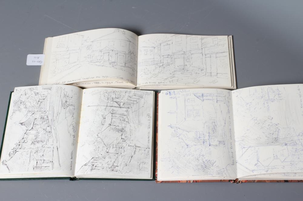 WILLIAM EDWARD PARKER (1922-2017) Three sketchbooks used by the artist for preparatory and working Image