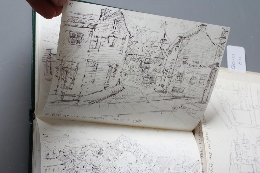 WILLIAM EDWARD PARKER (1922-2017) Three sketchbooks used by the artist for preparatory and working Image