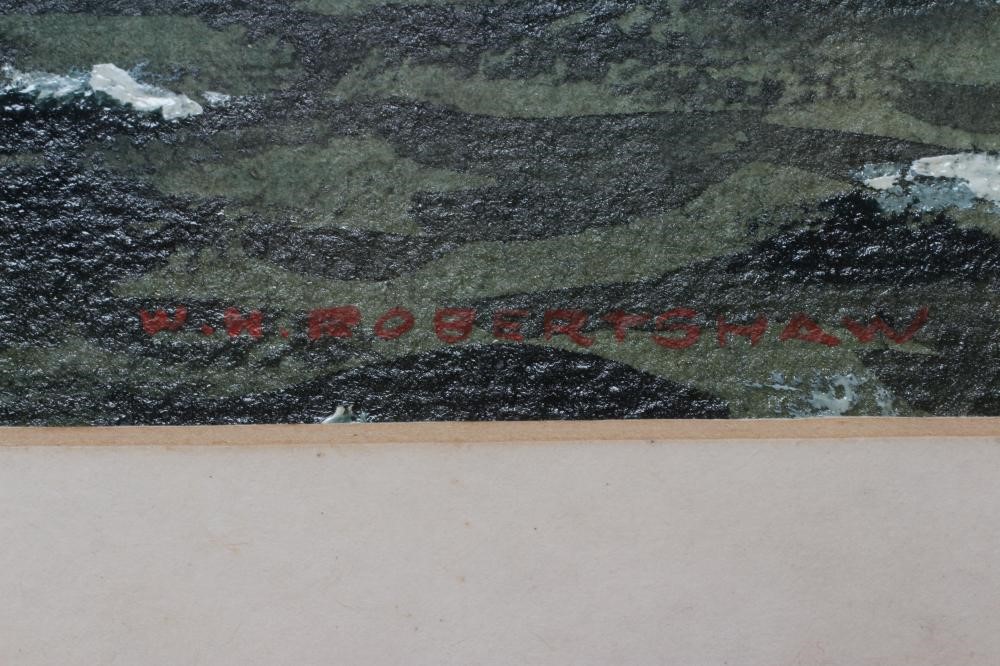 WILLIAM ROBERTSHAW (British School, early 20th Century) Fort Dauphin, Le Havre, signed lower right, Image