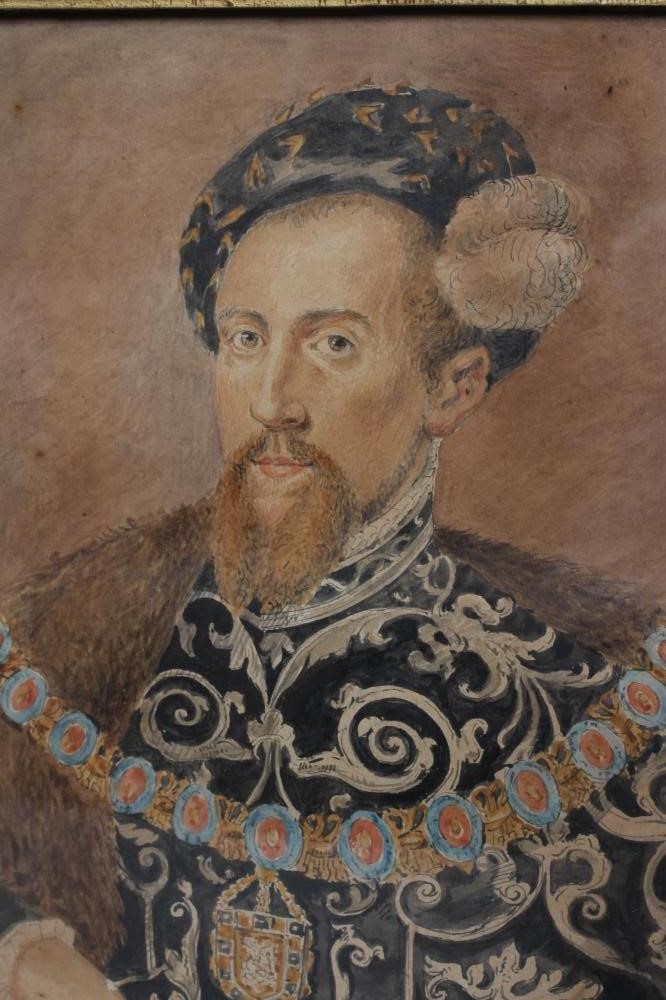 ENGLISH SCHOOL (19th Century) Portrait of Henry Howard Image