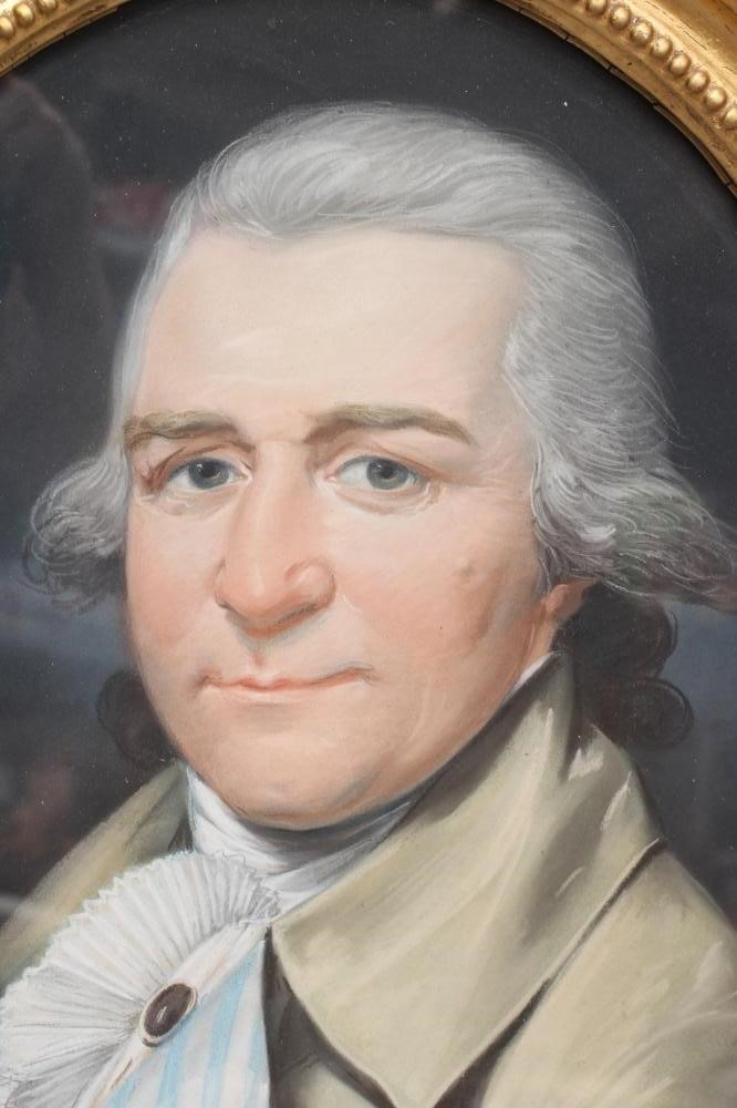 JACQUES GABRIEL HUQUIER (1725-1805) Portrait of Mr Wilson of Rigmaden Park Image