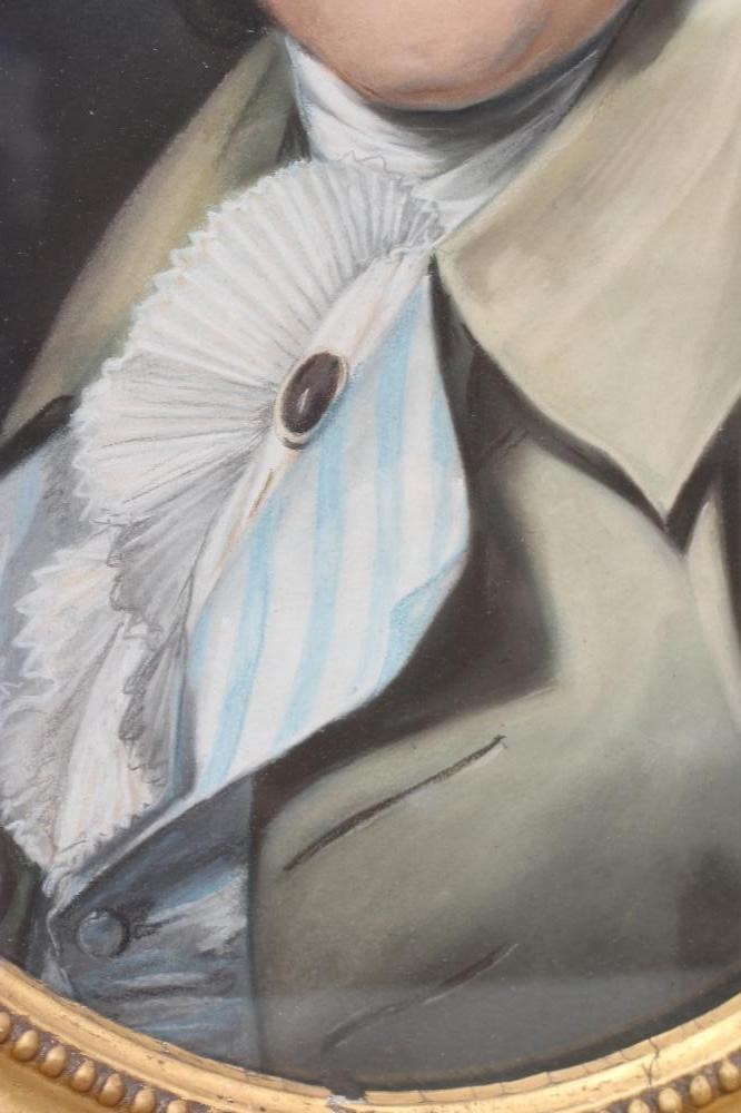 JACQUES GABRIEL HUQUIER (1725-1805) Portrait of Mr Wilson of Rigmaden Park Image