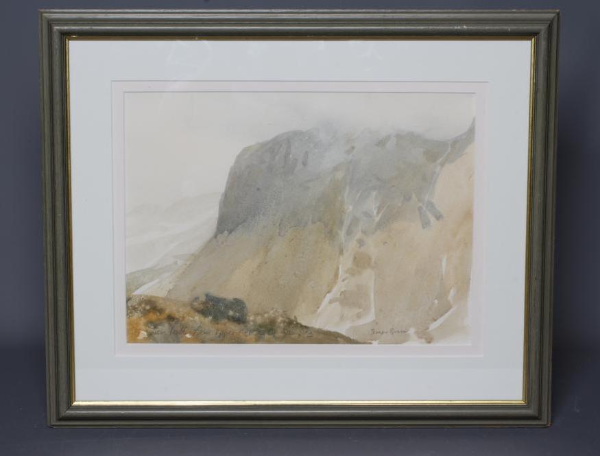 SIMON BULL (b.1958) Scafell from Upper Eskdale Image