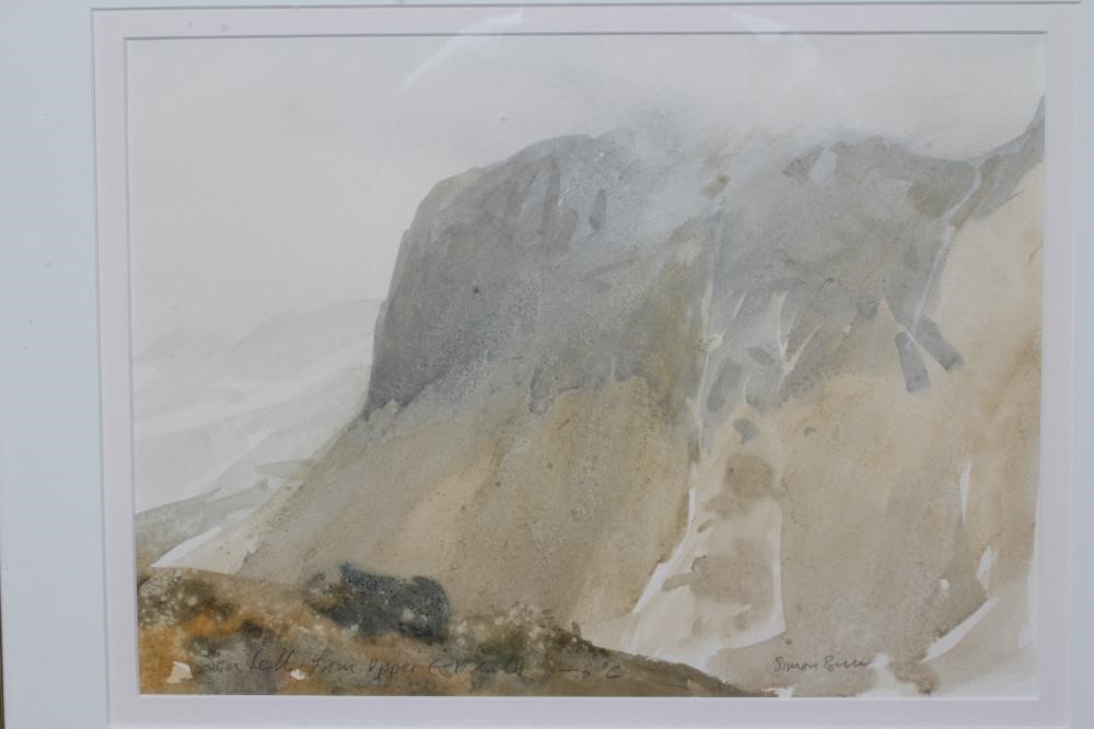SIMON BULL (b.1958) Scafell from Upper Eskdale Image