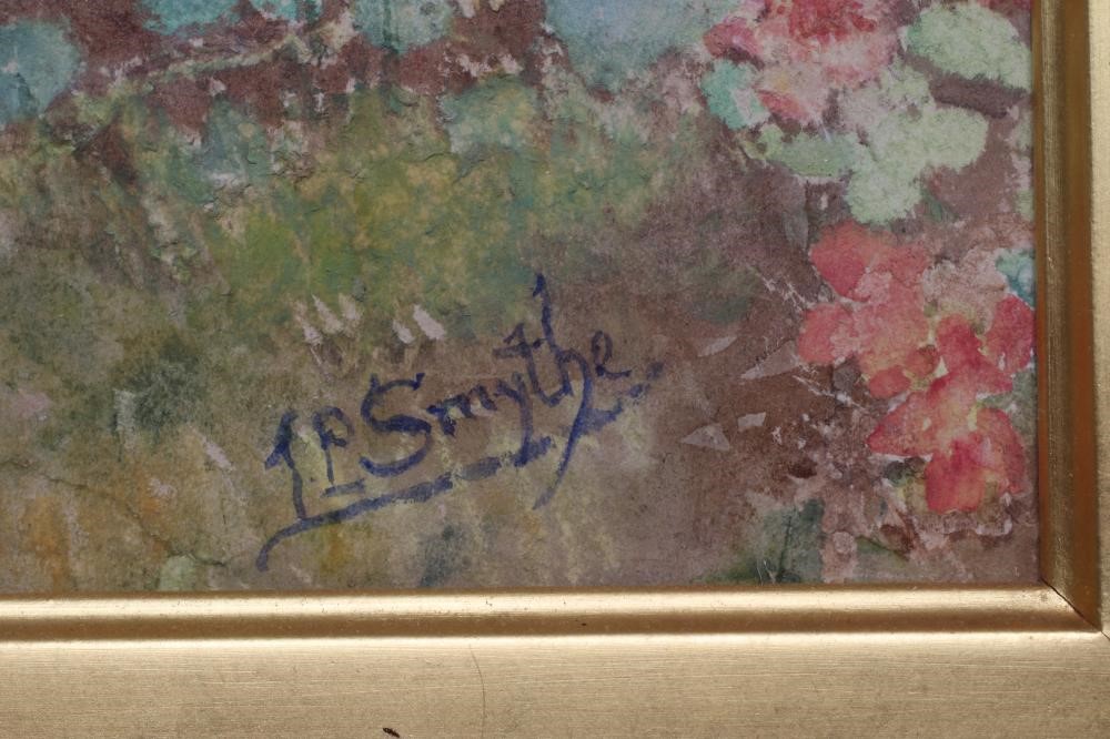 LIONEL PERCY SMYTHE RA RWS (1839-1918) The Garden Gateway Image